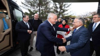 Başkan Büyükkılıç, Yargıtay Başkanı Akarca ile Yargıtay Cumhuriyet Başsavcısı Şahin ve heyetini ağırladı