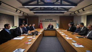 Başkan Büyükkılıça ‘ulaşım ağları ve aktarma sistemleri sunumu