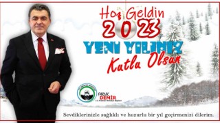 Başkan Faruk Demirden yeni yıl mesajı