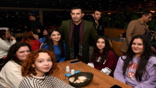 Başkan Günel, öğrencilerle yemekte buluştu