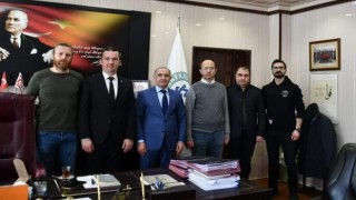 Başkan Ödülden Prof. Dr. Kapuya ziyaret