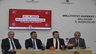 Başkan Yücel Yılmaz MHPde istişare toplantısına katıldı