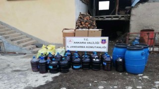 Başkentte sahte içki operasyonu