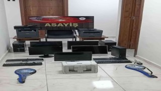 Batmanda okullardan 120 bin TL değerinde malzeme çalan 3 kişi tutuklandı