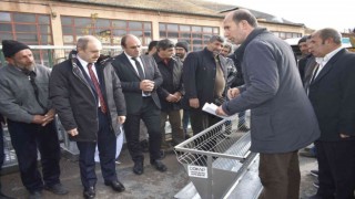 Bayburtta çiftçilere ekipman dağıtıldı