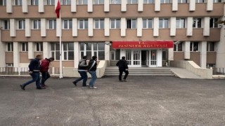 Baz istasyonundan akü çaldılar, kıskıvrak yakalandılar