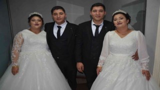 Beraber geldikleri dünyada, beraber dünya evine girdiler