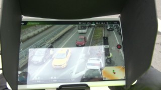 Beşiktaşta dronlu trafik denetiminde kurallara uymayan sürücülere ceza yağdı