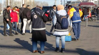 Beyoğlunda yılbaşı öncesi asayiş uygulaması