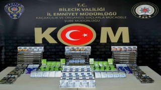 Bilecikte 480 paket kaçak/sahte sigara ele geçirildi