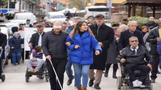 Bilecikte engelsiz yaşam empati yürüyüşü gerçekleştirildi