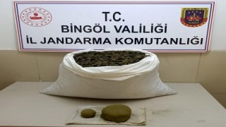 Bingölde 13 kilo uyuşturucu ele geçirildi