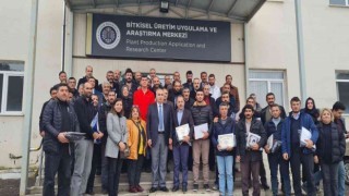 Bitkisel Üretim Uygulama ve Araştırma Merkezi Müdürlüğünün eğitim faaliyetleri sona erdi