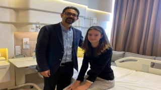 Böbreğinden 9 santimetre çapında kitle çıktı
