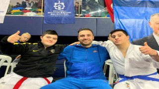 Bolunun ilk para-karate sporcusu bronz madalya kazandı