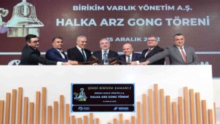 Borsa İstanbulda gong Birikim Varlık Yönetim için çaldı