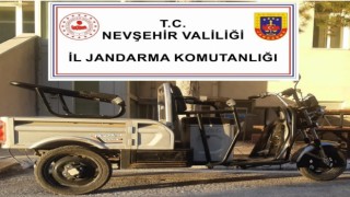 Buğday hırsızları jandarmadan kaçamadı
