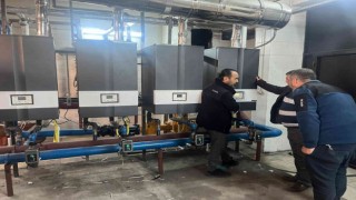 Burhaniyede 15 okula doğalgaz bağlandı