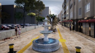 Burhaniyede Ali Çetinkaya Caddesi modern hale getiriliyor