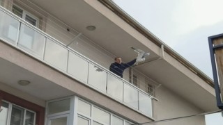 Bursada martı kurtarma operasyonu