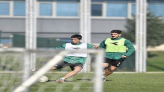 Bursasporda hücum ve savunma çalışması yapıldı