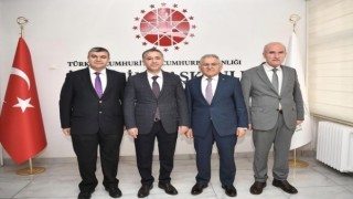 Büyükkılıçtan Cumhurbaşkanlığı İletişim Başkanlığı Kayseri Bölge Müdürlüğüne ziyaret