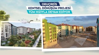 Büyükşehirin Oruçreis Kentsel Dönüşüm Projesinde yüzler gülüyor