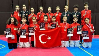 Büyükşehirli sporcular Arnavutluktan boş dönmedi