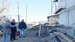 Çan Durali Köyüne içme suyu deposu