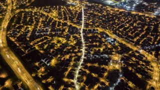 Çenesuyu Caddesi ışıl ışıl oldu