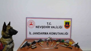 Cephanelik değil, şüpheli şahsın evi