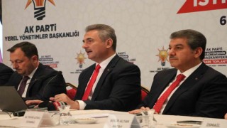 CHPli 11 büyükşehir belediyesinin AK Parti grup başkanvekilleri Ankarada bir araya geldi