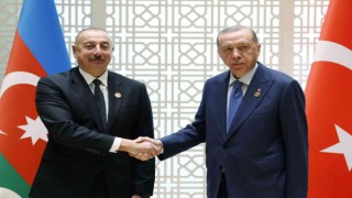 Cumhurbaşkanı Erdoğan, Azerbaycanlı mevkidaşı Aliyev ile görüştü