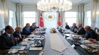 Cumhurbaşkanı Erdoğan ile Karadağ Cumhurbaşkanı Cukanoviç heyetler arası görüşme gerçekleştirdi