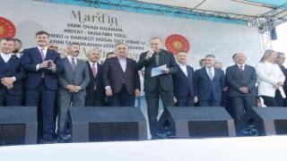 Cumhurbaşkanı Erdoğan Mardinde güncel değeri 17,5 milyar olan projelerin açılışını yaptı