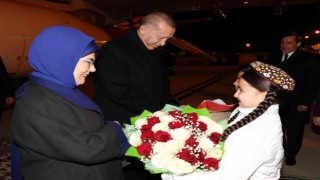 Cumhurbaşkanı Erdoğan, Türkmenistanda