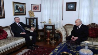 Cumhurbaşkanı Erdoğandan MHP Lideri Bahçeliye ziyaret