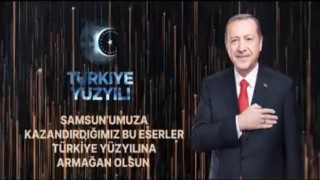 Cumhurbaşkanı Erdoğandan Samsun klibi