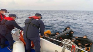 Datçada 34 düzensiz göçmen kurtarıldı