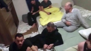 Datçada evlere düzensiz göçmen operasyonu