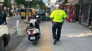 Datçada trafik ekipleri engelleri kaldırıyor