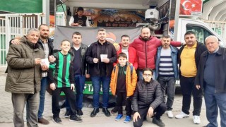 Denizlispor taraftarından lokma hayrı