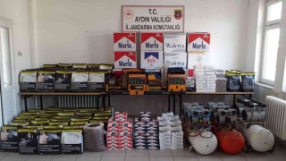 Didim Jandarmasından kaçak sigara baskını