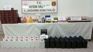 Didimde 235 litre etil alkol ele geçirildi