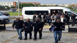 Didimdeki operasyonda yakalanan FETÖ üyeleri adliyeye sevk edildi