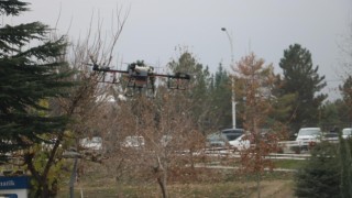 Doğu Anadoluda tarım alanlarının yüzde 70i dronlarla ilaçlanıyor