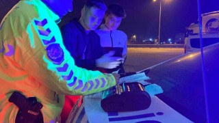 Drift atan genç sürücüye ceza yağdı