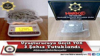 Dur ihtarına uymayan araçtan uyuşturucu çıktı