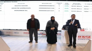 Düzcede kura çekimi