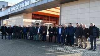 Düzcenin vizyon projeleri yerinde gördüler